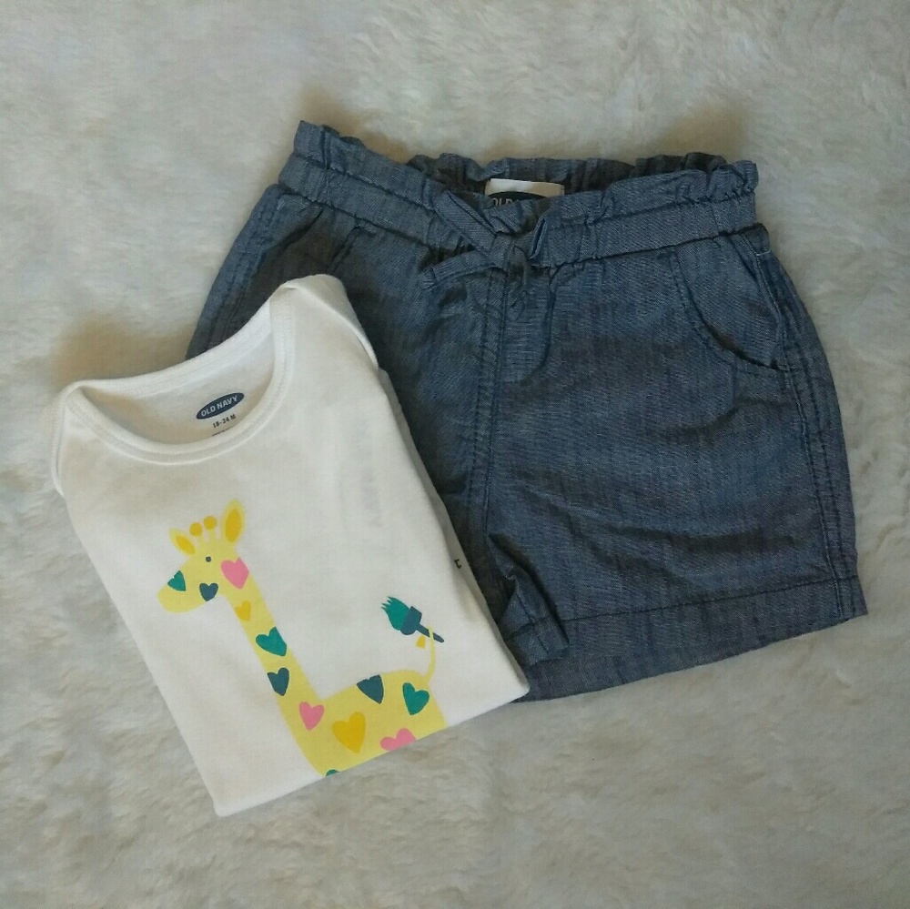 Last Pair! Old Navy | Little Girls Shorts NWT 3T